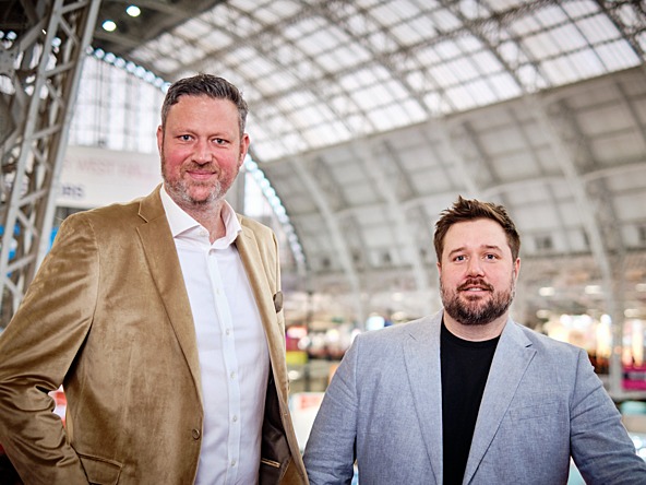 Nick Richardson, founder, and Tom Williams, CEO